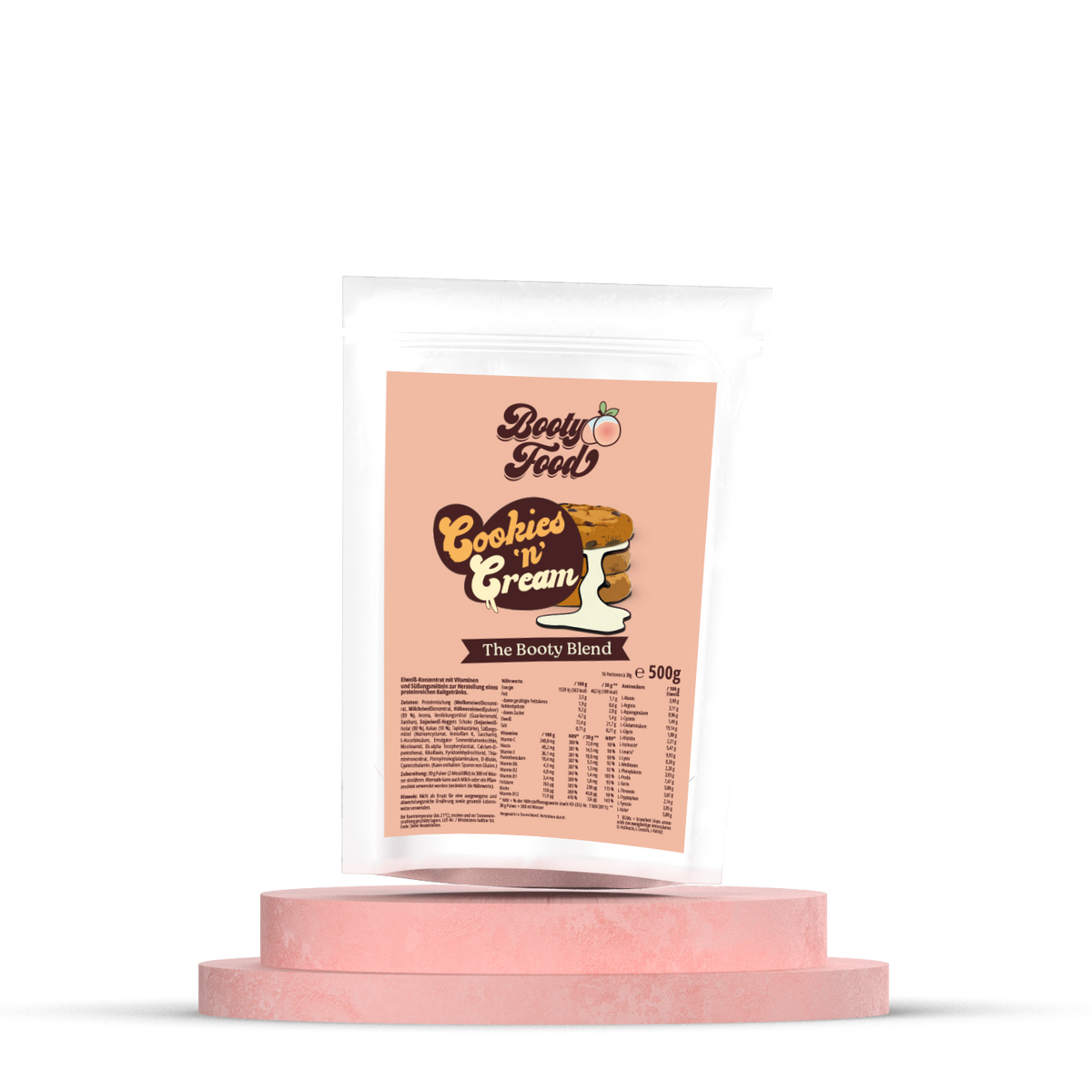 Booty Blend Whey Protein Cookies n Cream Bootyfood