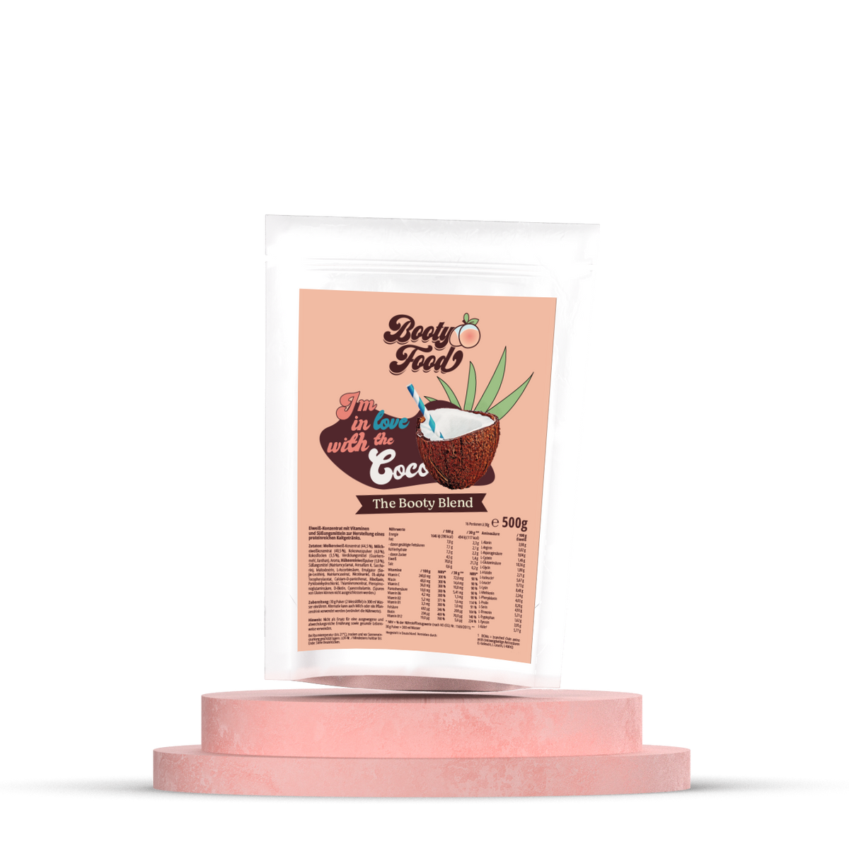 Booty Blend Whey Protein Im in Love with the Coco Bootyfood