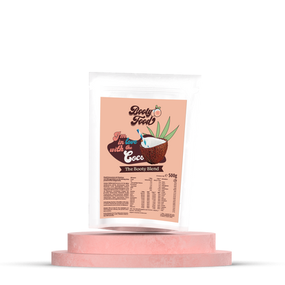 Booty Blend Whey Protein Im in Love with the Coco Bootyfood